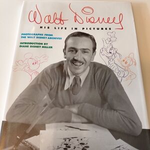 Walt Disney His Life in Pictures HB 1996 VTG First Edition Disney Press